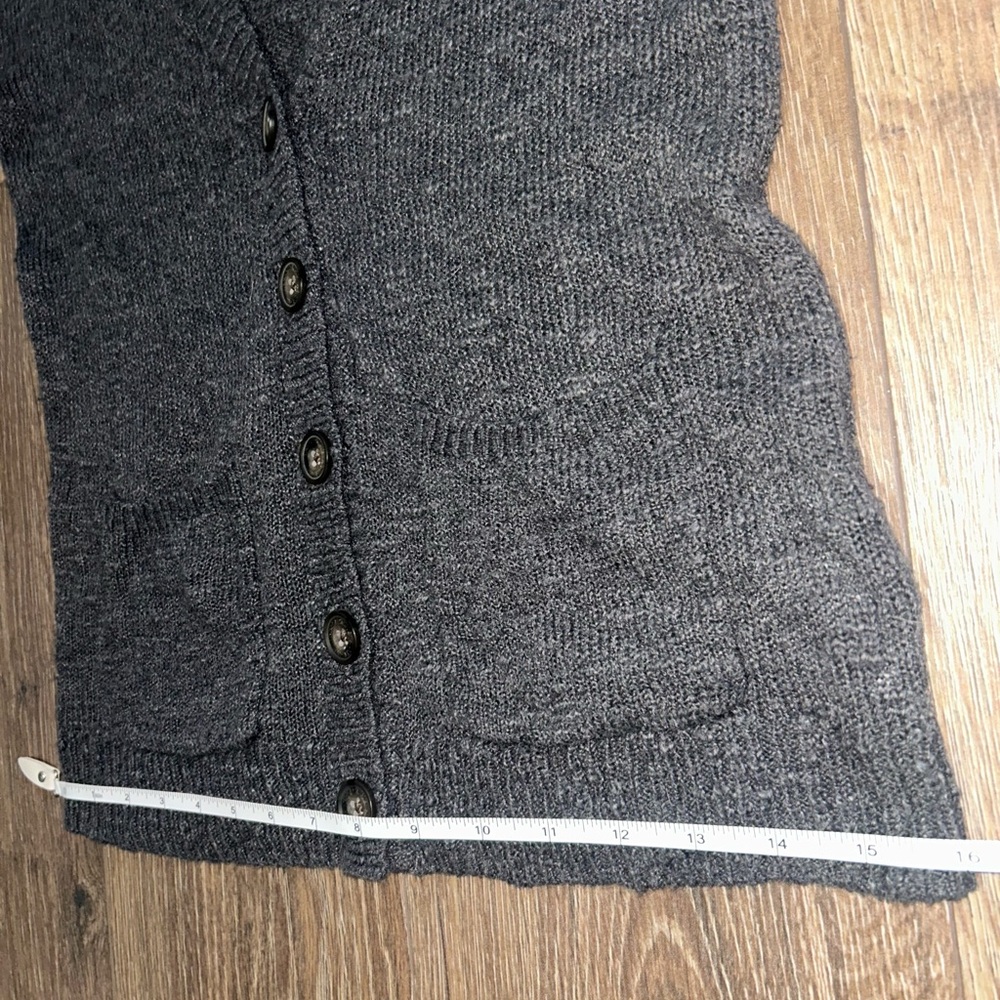 Vintage Abercrombie & Fitch Charcoal Cardigan - Picture 13 of 15